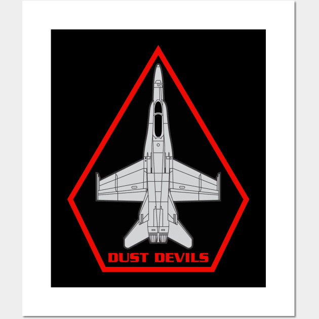 VX-31 - Dust Devils - Hornet Wall Art by MBK